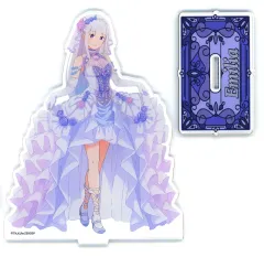 【中古】アクリルスタンド・アクリルパネル エミリア アクリルスタンドフィギュア ウェディング ver. 「Re：ゼロから始める異世界生活」
