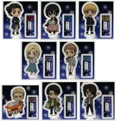 【中古】アクリルスタンド・アクリルパネル 全8種セット 「JR東海 推し旅×進撃の巨人 高速鉄道調査作戦 デフォルメトレーディングアクリルスタンド」
