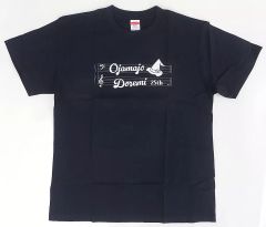 [중고] T셔츠 25주년 오선보보 로고 T셔츠 네이비 M사이즈 [오자마녀 도레미 25주년 메모리얼전]