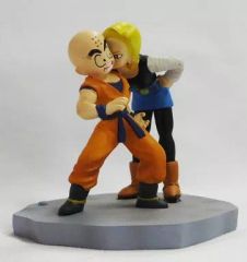 ドラゴンボールカプセル・ネオ セル編改「クリリン＆18号」 彩色版