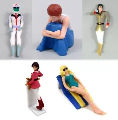 【中古】トレーディングフィギュア 全5種セット 「機動戦士ガンダム デスクトップのホワイトベースクルー」