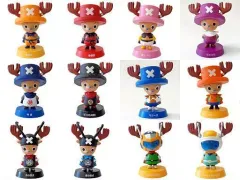 【中古】トレーディングフィギュア 全12種セット 「ドラゴンボール×ワンピース スイングヘッドチョッパーマン」 週刊少年ジャンプ40周年記念