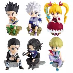 [중고] 트레이딩 피규어 전 6종 세트 [HUNTER×HUNTER 새로운 모험×수행×암약]