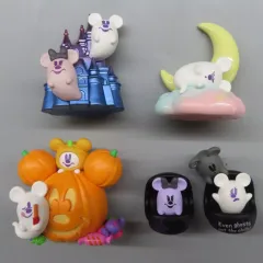 【中古】トレーディングフィギュア 全4種セット 「ディズニー・ハロウィーン2025 Spooky Ghost Night フィギュア」 東京ディズニーリゾート限定
