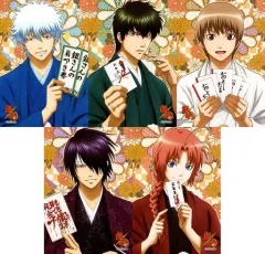 【中古】キャラカード(キャラクター) 銀魂 生ブロマイド(5枚組) 「ジャンプフェスタ2019」