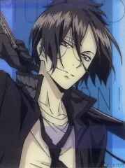 【中古】キャラカード 六道骸/オーロラ アクリルカード 「ひこくじmini 家庭教師ヒットマンREBORN! VOL.1」 シルバー賞