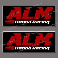 ☆即納☆ honda racing ALM ステッカー デカール 並行輸入