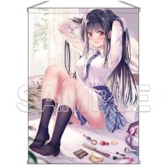はにかみ、彼女は恋をする 水澄華実 フィギュア特典タペストリー ピロ
