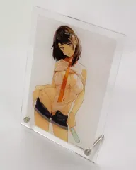 【中古】アクリルスタンド・アクリルパネル けけもつイラスト アクリルキャラクタープレート 「年上彼女 illustration by けけもつ 1/6 PVC製塗装済み完成品」 あみあみ限定特典