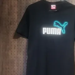 PUMA  プーマ　ロゴプリントＴシャツ　サイズM