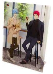 【中古】アクリルスタンド・アクリルパネル 黒子テツヤ＆赤司征十郎(12月) アクリルアートパネル 「黒子のバスケ」 KUROBAS OFFICIAL STOREグッズ