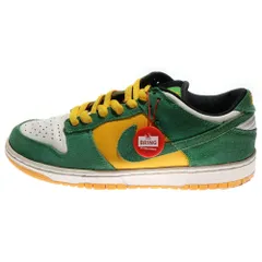NIKE SB (ナイキエスビー) DUNK LOW PRO BUCK ダンクローバック ローカットスニーカー 304292-132 US7.5/25.5cm ホワイト/グリーン