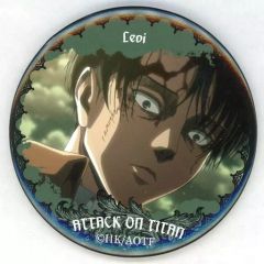 [중고] 배지 핀스 리바이어커맨(장면사) 캔 배지 [추첨 당 진격의 거인 온라인 복권 Break of Dawn] E-9상