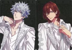 【中古】キャラカード 黒崎蘭丸＆寿嶺二 アイドルメッセージカード2種セット 「CD 劇場版 うたの☆プリンスさまっ♪ TABOO NIGHT XXXX デュエットアイドルソング 嶺二＆蘭丸 初回限定盤」 封入特典