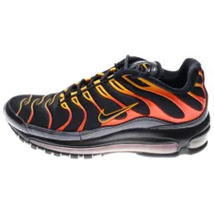 NIKE (ナイキ) Air Max 97 Plus Black/Shock Orange エアマックス プラス97 ブラック/オレンジ AH8144 002