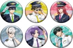 【中古】バッジ・ピンズ フルカラー全6種セット 「ブルーロック 缶バッジコレクション パイロット」