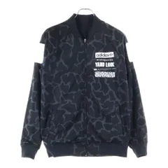 adidas (アディダス) リバーシブル カモ ジップアップ トラックジャケット ブラック CD1715のサムネイル