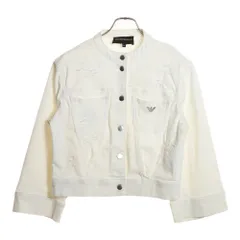 EMPORIO ARMANI (エンポリオアルマーニ) Gジャン デニムジャケット フレアスリーブ 3H2B89 2N3RZ ホワイト