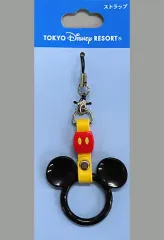【中古】雑貨 ミッキーマウス(つり革) ストラップ 「ディズニー」 東京ディズニーリゾート限定