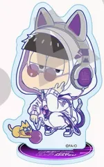 【中古】アクリルスタンド・アクリルパネル 一松 「おそ松さん #推しとアメ ミニキャラアクリルスタンド」