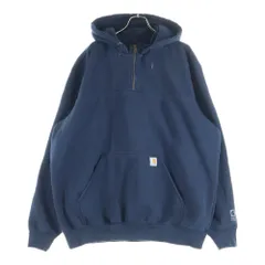 CARHARTT (カーハート) RAIN DEFENDER LOOSE FIT HEAVYWEIGHT QUARTER-ZIP SWEATSHIRT 100617 472 レインディフェンダー ルーズフィットハーフジップスウェットパーカー