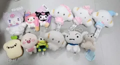 ぬいぐるみキーホルダー 出品 こぎみゅん、クロミ、サンリオ、マイメロディ、マイメロディ、けろっぴ