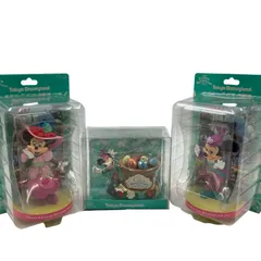 ディズニー フィギュア ミッキー ミニー EASTER WONDERLAND 3点まとめ売り 【AT401】