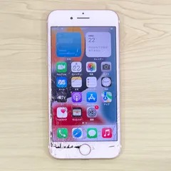 【ジャンク】iPhone7 128GB ゴールド SIMフリー 21781