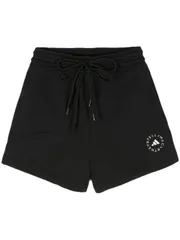 ADIDAS BY STELLA MCCARTNEY LOGO COTTON SHORTS 送料無料