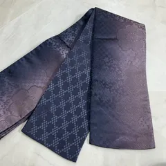 ◆kimomo+one◆kimonoarisa◆未使用同然◆お洒落な半幅帯◆ＨＬ◆リバーシブル◆長さ417.5cm◆半幅帯半巾帯小袋帯のサムネイル