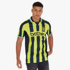 【送料無料・匿名配送】Score Draw マンチェスター・シティ 1999 アウェイ レトロ ユニフォーム シャツ レプリカユニフォーム レプリカシャツ Tシャツ 新品 正規品 並行輸入 日本未発売