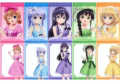 【中古】キャラカード 全10種セット 「ご注文はうさぎですか? BLOOM POP UP SHOP in 新宿マルイアネックス トレーディングクリアカード」