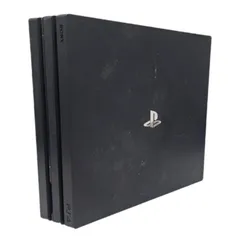 SONY ソニー PlayStation 4 Pro CUH-7100BB01 ゲーム機本体 ブラック 動作確認済 【中古】 12602K195