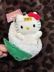 レトロキティー レア物 モモタロ 복숭아동자 배추 hello kitty(ハローキティ) マスコット ぬいぐるみ