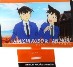 【中古】アクリルスタンド・アクリルパネル 工藤新一＆毛利蘭 「名探偵コナン 場面写アクリルスタンドコレクション」