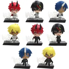 【中古】トレーディングフィギュア 全8種セット 「しろくろカプセル 転生したらスライムだった件 Vol.2」