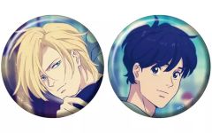 BANANAFISH アッシュ バースデー 缶バッジ - メルカリ