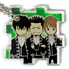 【中古】キーホルダー 真選組 「生誕20周年記念 銀魂展 ～はたちのつどい～ アクリルパズルコレクション」