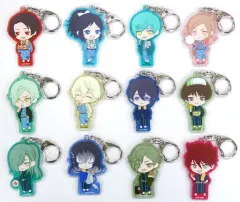 【中古】キーホルダー・マスコット(キャラクター) 全12種セット 「続 刀剣乱舞-花丸-×大江戸温泉物語～続・大江戸温泉遠征～ トレーディングラメ入りアクリルチャームコレクション」