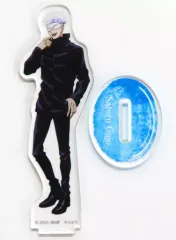 【中古】アクリルスタンド・アクリルパネル [単品] 五条悟 描き下ろしアクリルスタンド 「Blu-ray/DVD 劇場版 呪術廻戦 0 豪華版 アニメイト限定セット」 同梱特典