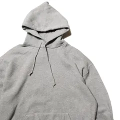90's ラッセル ソリッドカラー スウェット パーカー (XL) 霜降り灰 無地 90年代 メキシコ製 旧タグ オールド スエット フード アメリカ古着 USED ビンテージ ヴィンテージ