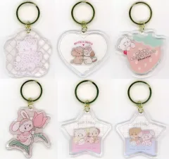【中古】キーホルダー 全6種セット ドリーミー★クリアチャーム 「一番くじ mikko illustrations ～my sweet HOME～」 J賞