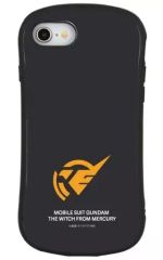 [중고]휴대 재킷 커버 홀더 마크 iPhoneSE(제3세대/제2세대)/8/7/6s/6대응 하이브리드 유리 케이스 [기동전사 건담 수성의 마녀]