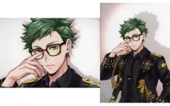 【中古】紙製品 トレイ・クローバー ポートレイト(2枚入り) 「ディズニー ツイステッドワンダーランド 5th Anniversary POP-UP SHOP ～Dazzling～」