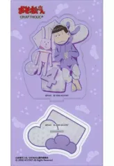 【中古】アクリルスタンド・アクリルパネル 一松 アクリルスタンド 「おそ松さん×CRAFTHOLIC」
