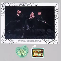 【中古】クリアファイル Mrs. GREEN APPLE(ANTENNA) A4クリアファイル＆ステッカー 「一番くじ Mrs. GREEN APPLE」 F賞