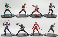 【中古】トレーディングフィギュア 全8種セット 「仮面ライダーシリーズ モーションフィギュア」
