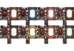 【中古】クリアファイル 全8種セット A4クリアファイル＆ブロマイドセット 「セガ ラッキーくじ 名探偵コナン -SCARLET Evening Collection-」 L賞