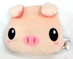 【中古】クッション・抱き枕・本体(キャラクター) プーギー 顔型クッション～アイルー＆プーギー～ 「モンスターハンター」