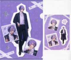 【中古】グッズセット 榊ネス クリアファイル＆シートステッカー 「バーチャルYouTuber にじさんじ ウィンターデート2024～Memorial Gift ＆ Snowy Tales～」